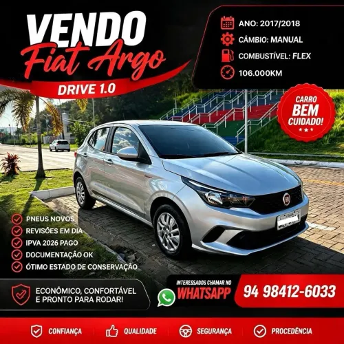 Fiat Argo Drive 1.0 6V Flex 2018