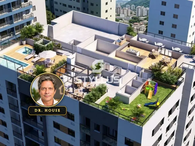 Apartamento Mobiliado com Varanda e Vista Panorâmica em Cachambi! M19D