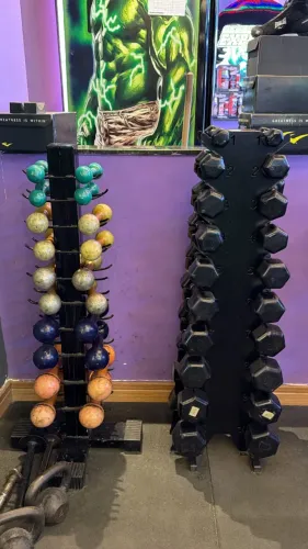 MESA DE HALTERES E TORRE DE HALTERES PARA ACADEMIA