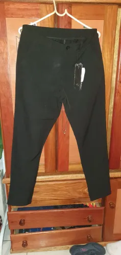 Calça social de micro fibra 