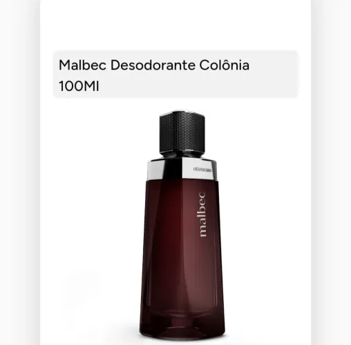 Malbec 100 ml o boticário