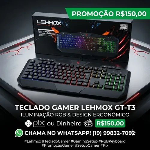 Lehmox teclado gamer