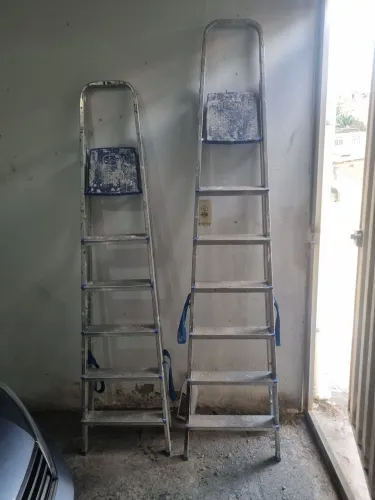 Vendo escadas 6 e 7 degraus