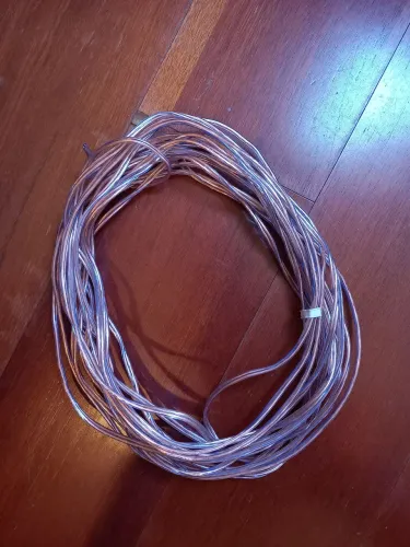Fio paralelo 2,5mm revestido de cobre aprox. 13 metros