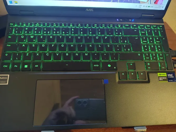 Notebook avell a70 gamer