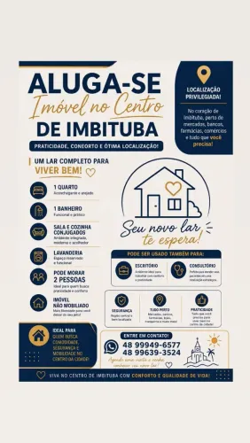 Imóvel no centro de imbituba.
