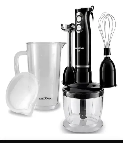 Mixer Britânia BMX400P 3 em 1 com Jarra 2 Velocidades 500W