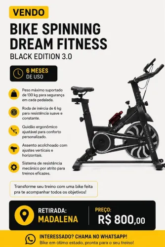 bicicleta bike ergométrica