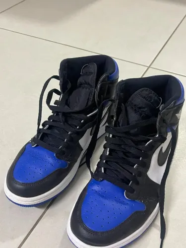 Air Jordan 1 High White Royal Toe