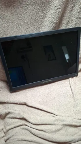 TV de 14" Tomate MTM-1410 com tela LED HD - preto 