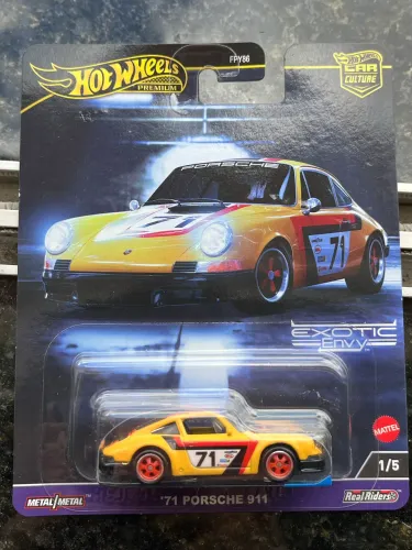 ?71 PORSCHE 911 Hot Wheels premium car culture Exotic Envy