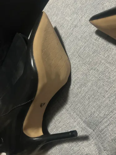 Bota Arezzo Over The Knee Couro Preto Tam. 37 - Nunca Usada