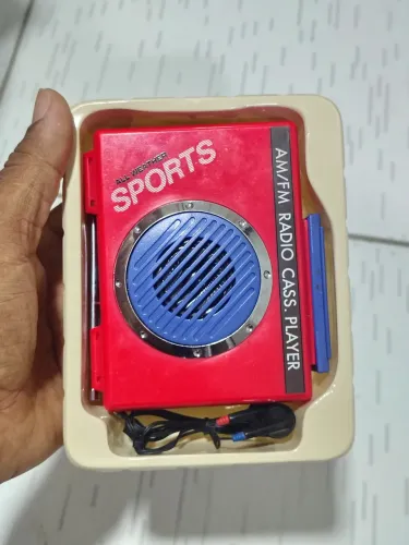 TOCA FITA SPORTS ANTIGO ANOS 90 ORIGINAL DE ÉPOCA não funciona