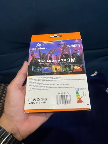 Fita LED RGB 3 Metros para TV