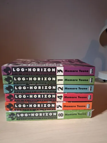 Log horizon vol 01 ao 05 + vol 08