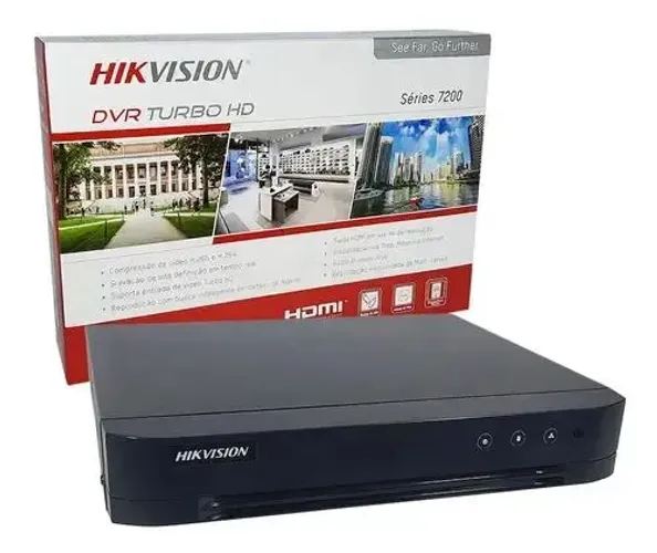 DVR Hikvision 8 Canais NOVO