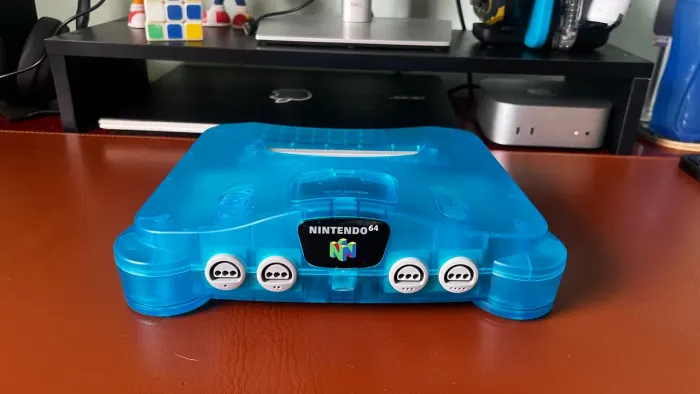 Nintendo 64 iceblue