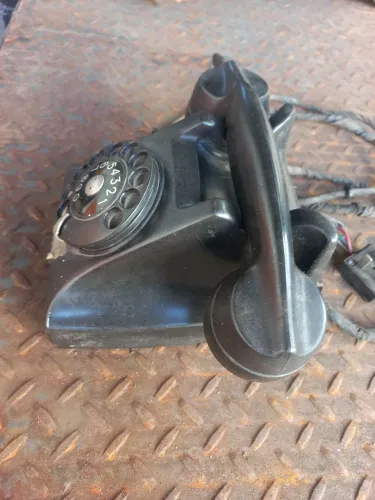 Telefone antigo ano 1930 a 1945 vintage 