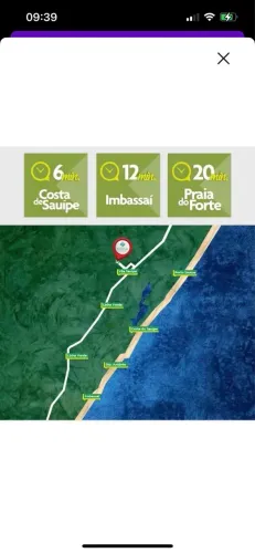 Terreno em condominio Vila Sauipe
