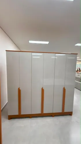 Guarda roupa casal Bianca 100 % Mdf 