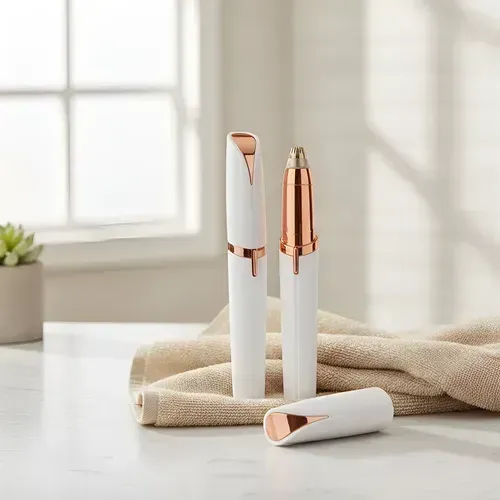 Caneta Depiladora Sobrancelha Elétrico Recarregável USB Bivolt