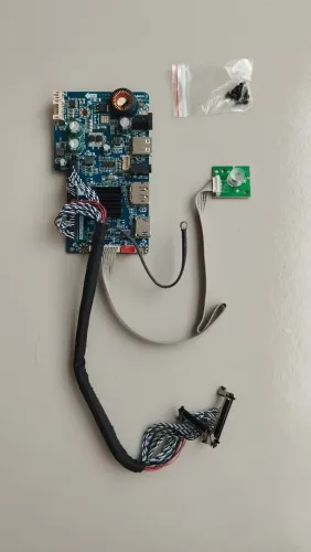 Placa Lógica (Main Board) Monitor 24" (MV290VUBNX0) + Joystick + Parafusos