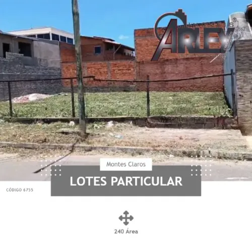 Vende-se lote de 240m² no bairro Santa Lucia