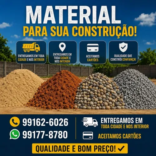 Areia-Barro-Brita-Seixo 