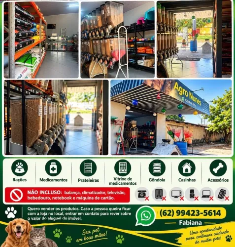 Vende-se loja agropecuária| casa de ração 