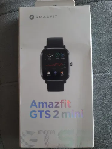 Relógio Amazfit GTS 2 mini,Black, ANDROID/IOS,NOVO