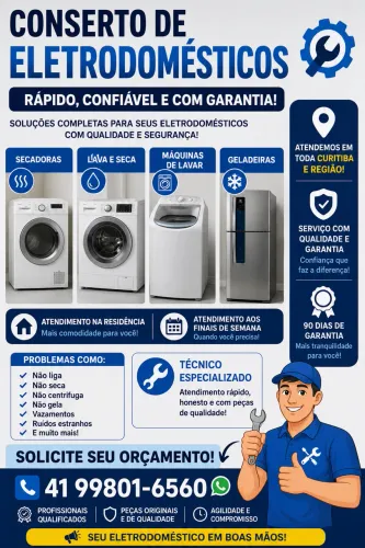 Conserto de eletrodomésticos
