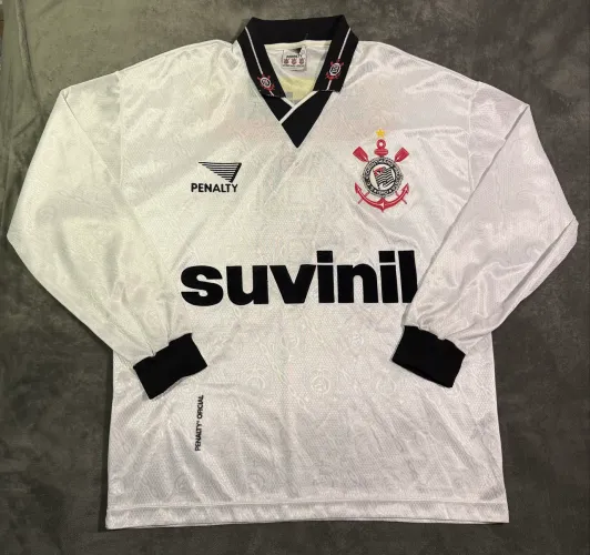 Camisa Corinthians 1996 - Manga longa - Oficial