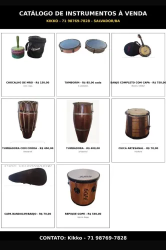 Instrumentos Músicais.