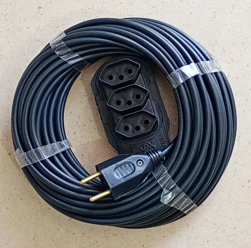 Extensão Elétrica 30 Metros 10A - Novo