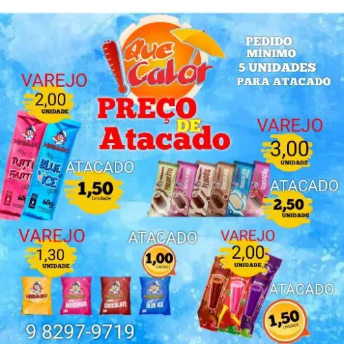 PICOLÉ A PREÇO DE ATACADO.