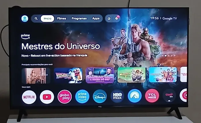 TV smart, 40 polegadas. Google tv, com nota fiscal.