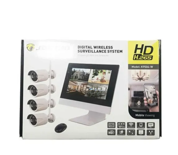 Digital wireless circuito de tv completo 