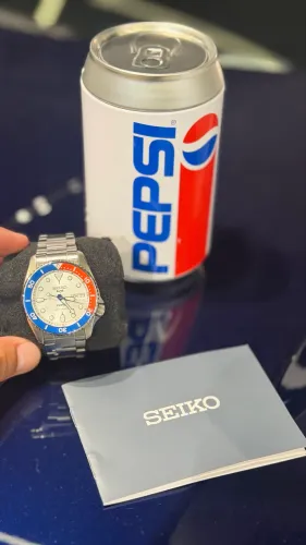 Relógio 5 Sport Pepsi automático 38mm