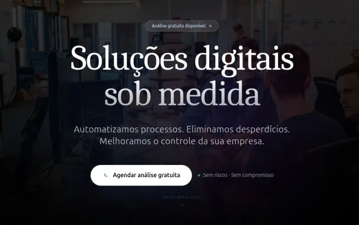 Soluções digitais para empresas e negócios 