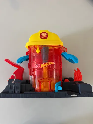 Pista Hot Wheels Super Fire House Rescue