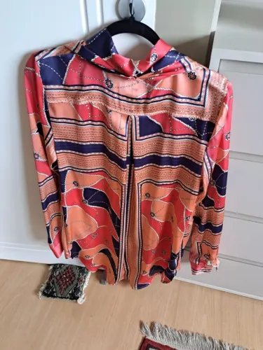 Blusa de seda pura