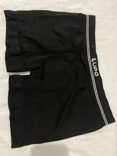 Cueca Lupo Preta Poliamida M