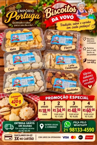 Biscoitos amanteigados
