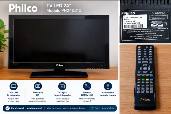 TV Philco LED 24