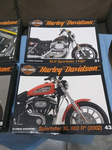 Revistas harley DAVIDSON ,planeta deagostin.colecao completa.