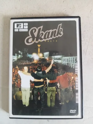 DVD Skank Ao Vivo Ouro Preto MTV Original - Item de Colecionador