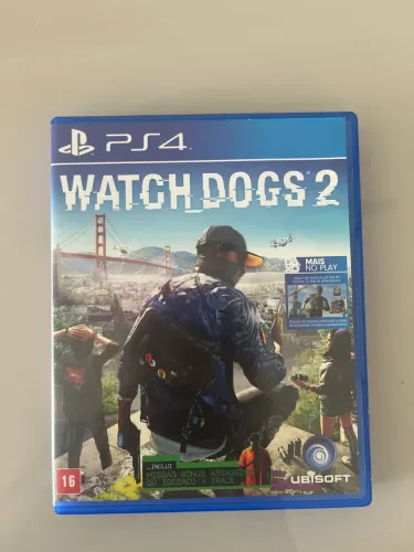 Watch Dogs 2 Ps4/Ps5 Mídia Física 