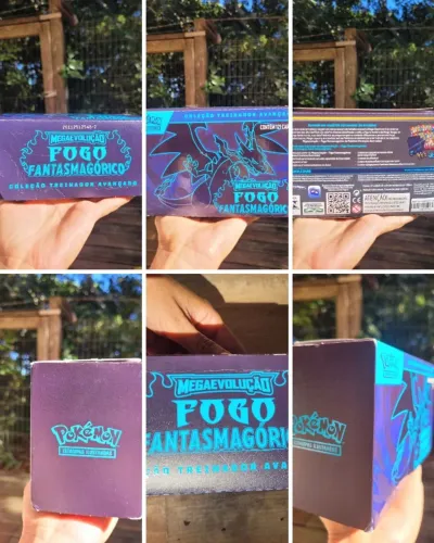 Box POKÉMON Mega Fogo Fantasmagórico Treinador Avançado