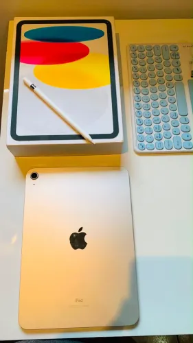 iPad 10ª Geração 64GB Wi-Fi | Nota Fiscal | Caixa | Carregador | Caneta | Teclado | Pelícu