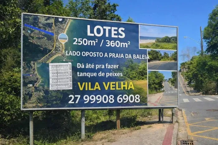 Lotes esquina e contra esquina, Praia, Balneário Ponta fruta, lado oposto, parcelo troco